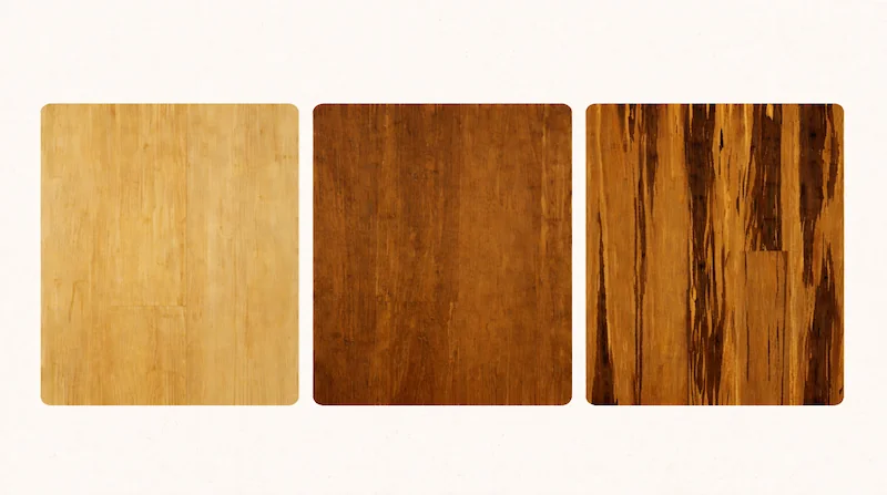 Welche Farben gibt es für Faserbambus Bodenbeläge?